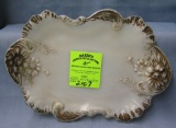 Early Milk Glass serving dish