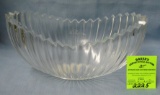 Crystal serving bowl