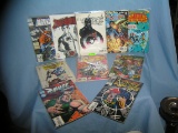 Group of Marvel super hero comic books