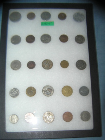 Collection of vintage misc coins