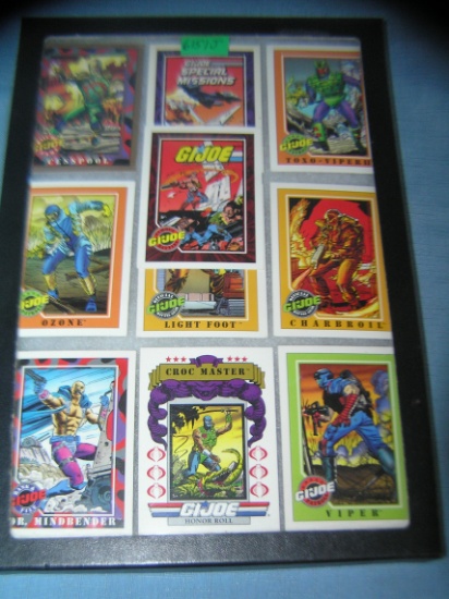 Collection of vintage GI Joe nonsports cards