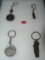 Collection of great souvenir key chains