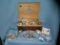 Large estate box full of vintage and costume jewelry