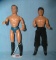 Pair of Star Trek 8 inch action figures Mego Toys 1974