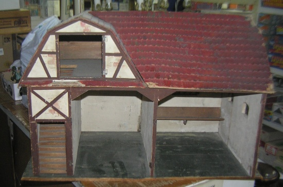 Antique barn shaped model/building/child's play house