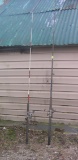 Pair of modern surf casting rods and reels
