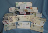 Shoe box lot full of antique and vintage first day covers