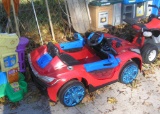 Spiderman electric kids ride on toy car