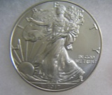 Walking Liberty silver eagle 1 troy oz coin