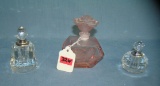 Group of 3 high quality perfume bottles