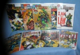 Collection of vintage Judge Dredd comic books