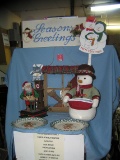 Group of vintage Christmas collectibles