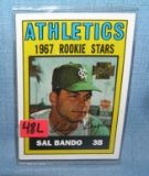 Sal Bando retro style baseball card