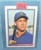 Bret Boone rookie baseball card