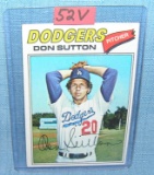 Vintage Don Sutton all star baseball card