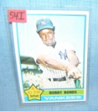 Bobby Bonds vintage all star baseball card