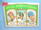 Joe Torre vintage batting leaders baseball card