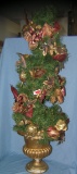 41 inch potted artificial Christmas tree