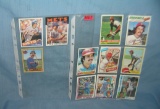 Collection of Kieth Hernandez all star baseball cards