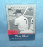 Mickey Mantle Upper Deck baseball card