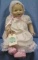 Large antique composition baby doll