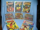 Group of early Dare Devil comic books