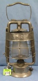 Early American LA France style fire lantern