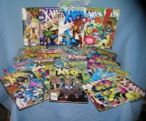 Large collection of vintage Xmen comic books