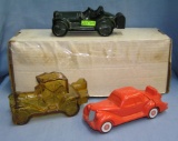 Group of 3 classic Avon figural automobiles