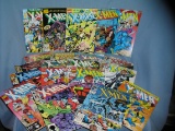 Large collection of vintage Xmen comic books