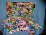 Large collection of vintage Xmen comic books