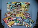 Large collection of vintage Xmen comic books