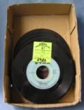 Mixed group of vintage 45 RPM records