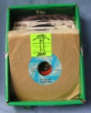 Mixed group of vintage 45 RPM records