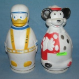 Mickey & Donald Duck Wheat Puffs cereal containers