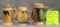 Group of three vintage German Beer steins