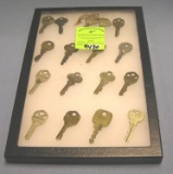 Collection of vintage keys