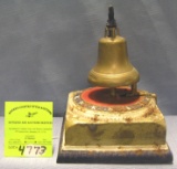 Vintage Liberty Bell mechanical bank