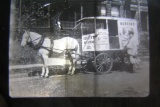 Borden Milk horse drawn wagon glass slide