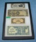 Group of vintage World currency