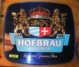 Vintage Hofbrau Bavarian wall or counter sign