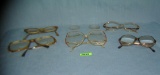 Collection of vintage eyeware