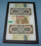 Group of vintage World currency