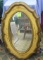 Antique hand painted folk art mirror