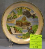 Royal Canadian mounted police souvenir plate