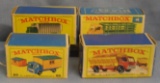 Group of four vintage Matchbox vehicles