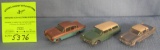 Group of three early Matchbox vehicles