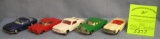 Group of five vintage Matchbox vehicles