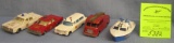 Group of five vintage Matchbox vehicles