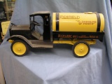 Antique pressed steel tank truck circa 1930's